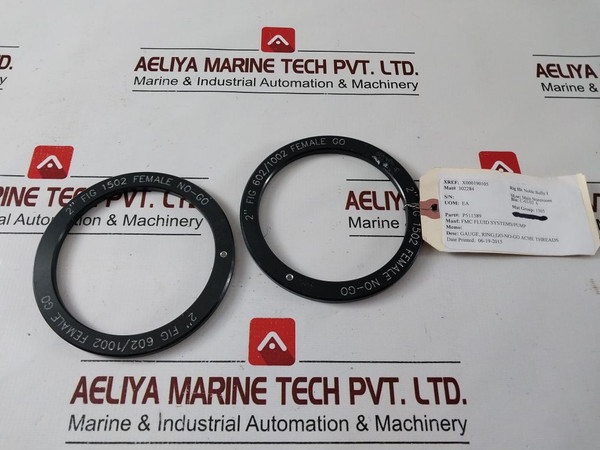 Fmc P511389 Go-no-go Ring Gauge