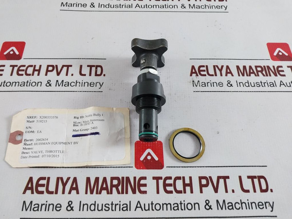 Huisman 2002634 Throttle Valve