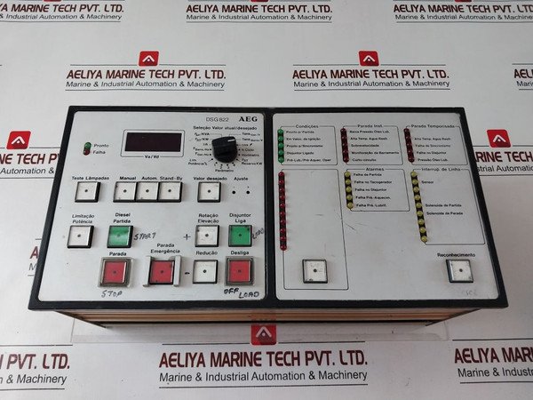Aeg Dsg 822 Diesel Control Unit 271 122897