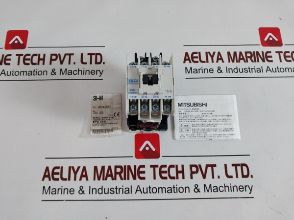 Mitsubishi Electric Sr-n4 Auxiliary Contactor Relay 2A2B