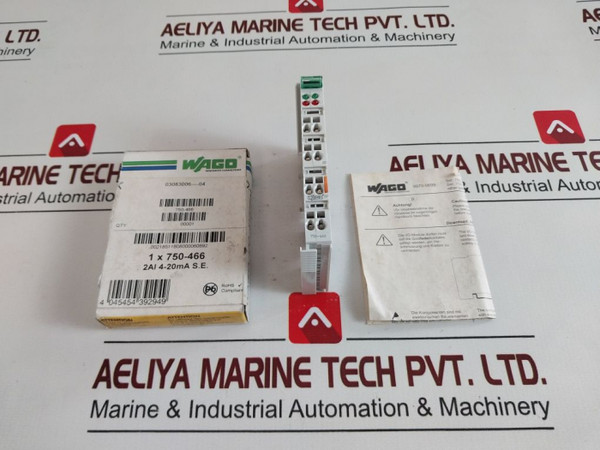 Wago 750-466 2-channel Input Module 03083006----04
