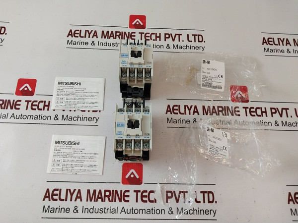 Mitsubishi Sr-n4 Contactor Relay 10A 100-110V 60Hz 2A2B