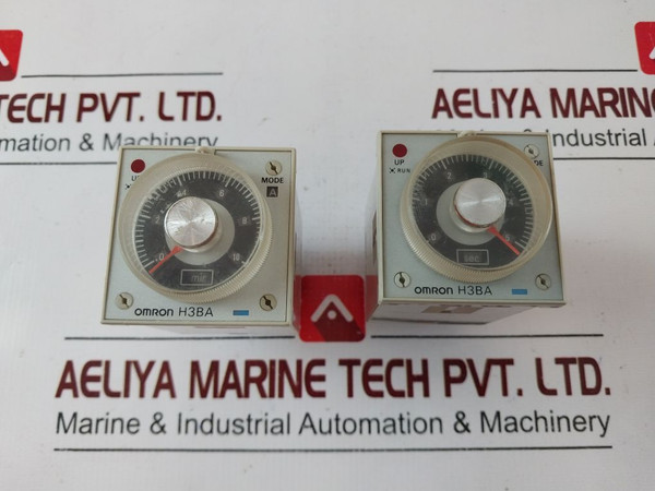 Omron H3Ba-305 Timer Module 100/110/120Vac 50/60Hz 0-10 Min