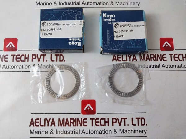 Lot Of 12X Cameron 005931-10 Thrust Bearing
