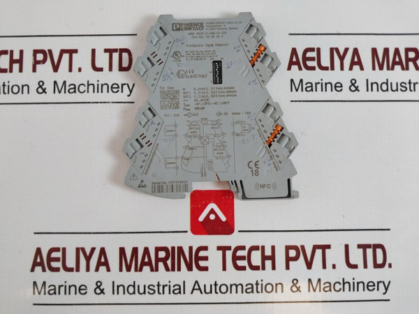 Phoenix Contact Mini Mcr-2-uni-ui-2Ui Configurable Signal Duplicator 29 05 02 6