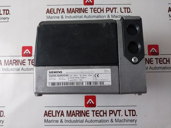 Siemens Sqm50.464R2G3R Damper Motor Actuator