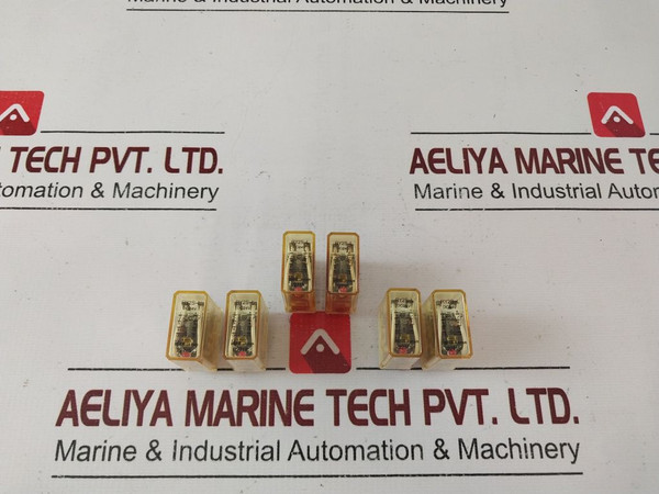 Lot Of 6X Idec Ry2S-l Power Relay Dc24V