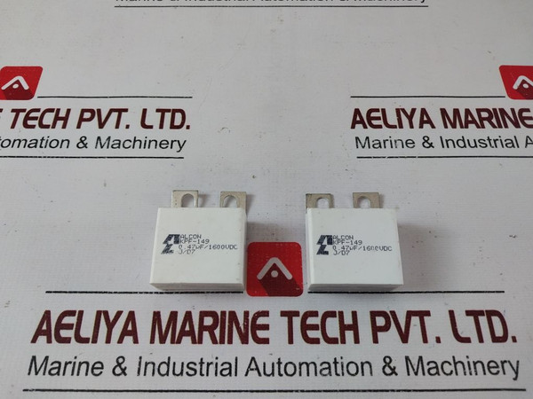 Lot Of 3X Alcon Kpf-149 Igbt Snubber Capacitor 0.47µF/1600Vdc J/D7