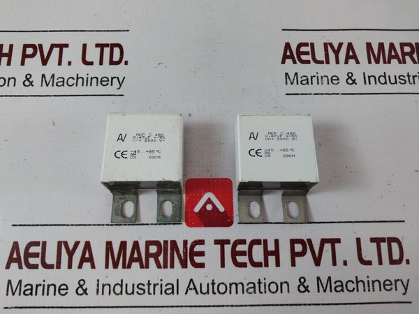 Lot Of 6X Arcotronics Mkp C.4Bs Capacitor U3 03Cm