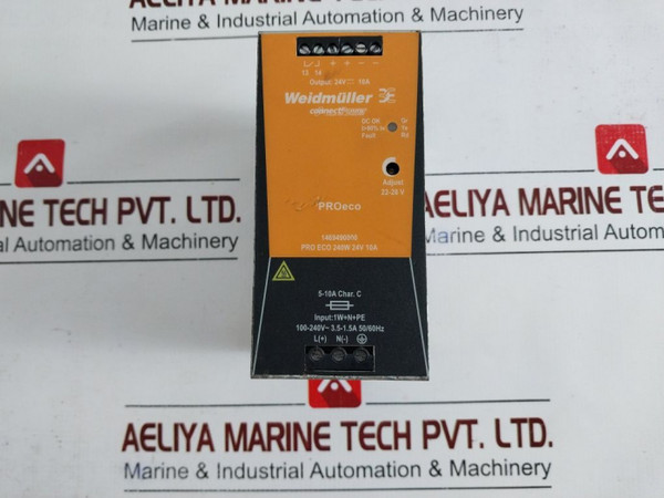 Weidmuller Pro Eco 240W 24V 10A Power Supply