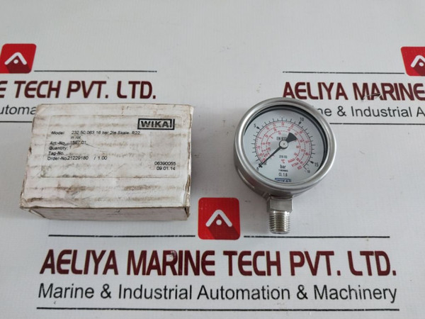 Wika 232.50.063 Gauge 0-16 Bar