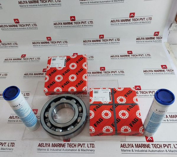 Fag 6319-c3 Ball Bearing With 6.3234.0 Grease