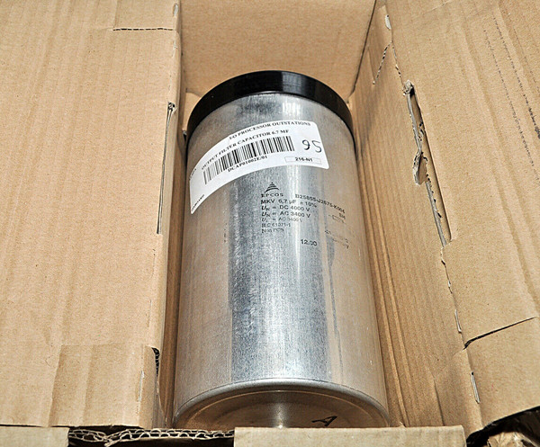 Epcos B25855-j2675-k004 Mkv Output Filter Capacitor,4000V Dc,3400V Ac