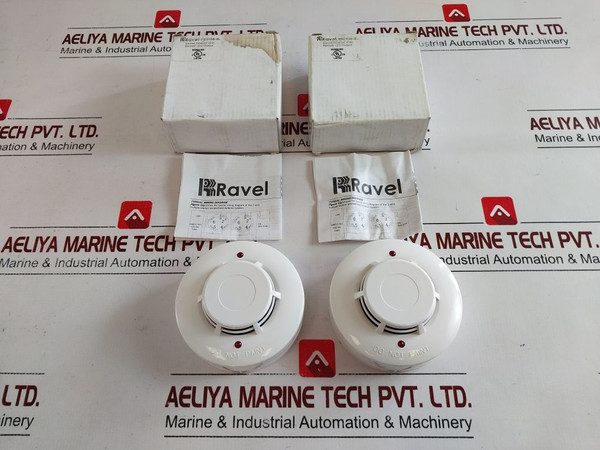 Ravel Re316S-2L Photoelectric Smoke Detector Head -10°C TO +37.8°C 9-33 V Dc