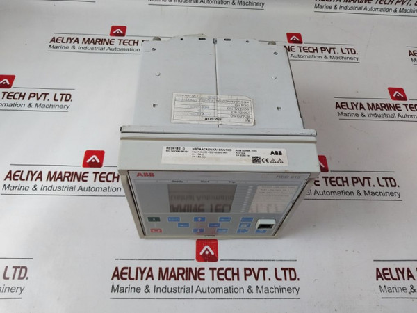 Abb Red 615 Feeder Protection And Control Relay Red615E_D