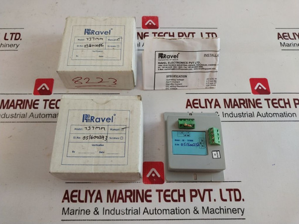 Ravel Electronics Re-737Mm Fire Alarm System Control Module/Monitor Module
