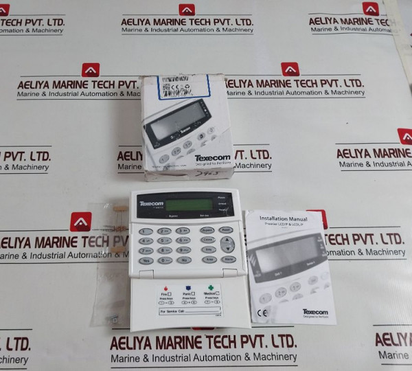 Texecom Dba-0165 Premier Lcd Keypad Ver 10.1 Txidba0165
