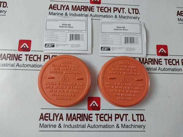 Lot Of 11X Est Siga-sb Smoke Detector/Thermostat (Base)