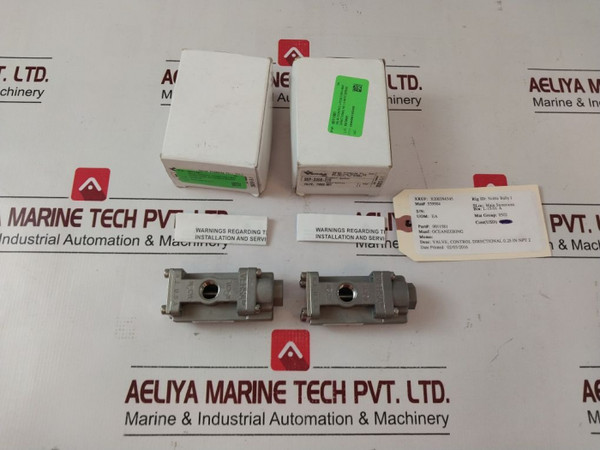 Versa Bsp-3308-316 Three-way Directional Control Valve