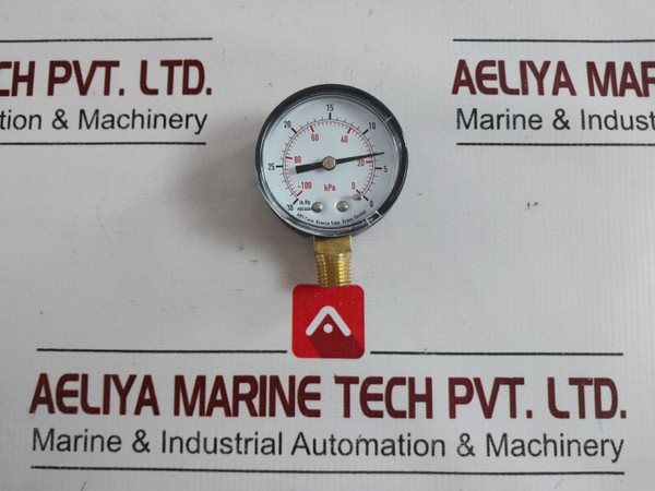 Lot Of 2X Grainger 4Flt5 Pressure Gauge 30" To 0" Hg Vac