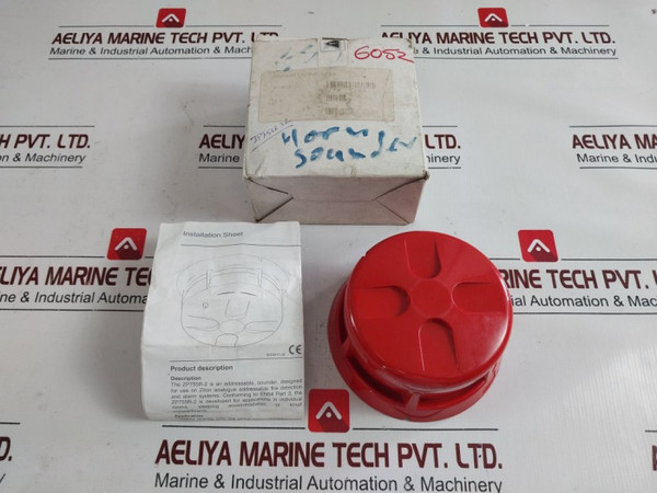 Ziton Zp755R-2R Addressable Room Sounder