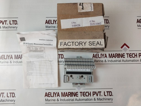 Allen-bradley Xm-940 Dynamic Measurement Terminal Base 1440-tb-a Series:B