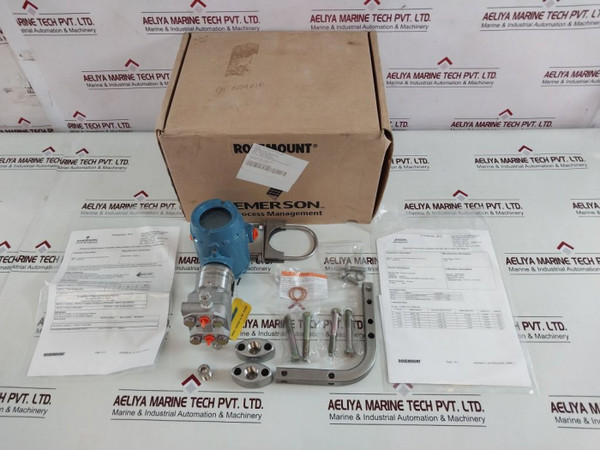 Rosemount 3051S2Cd3A2E12A1Bb4D1D2E7M5P1Q4Qtt1 Smart Pressure Transmitter 626Psi