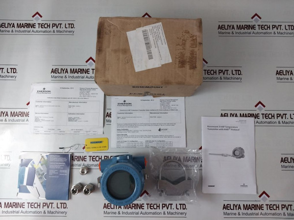 Rosemount 3144Pd2A2Kab4M5T1Q4Qt Temperature Transmitter Set With Protocol 3114P
