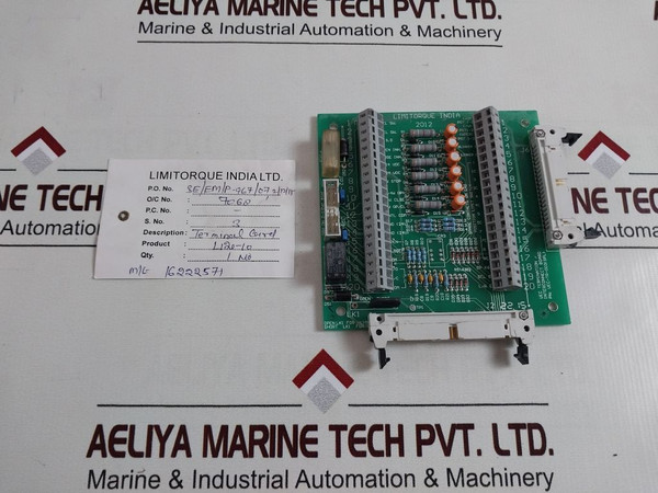 Limitorque Uec-tr-003 Terminal Card S15123Ak8