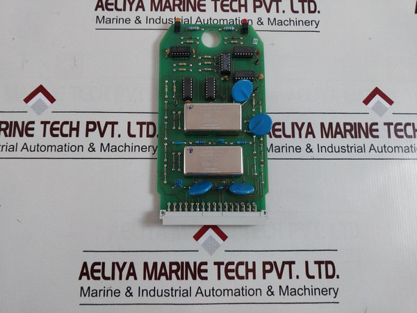 Alstom D-984 0584 Pcb 2/4 Flame & Fault Alarm Board