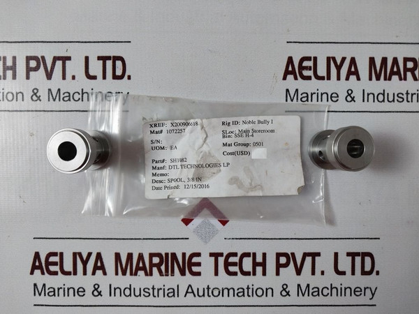 Lot Of 2x Dtl Technologies Sh1082 Spool