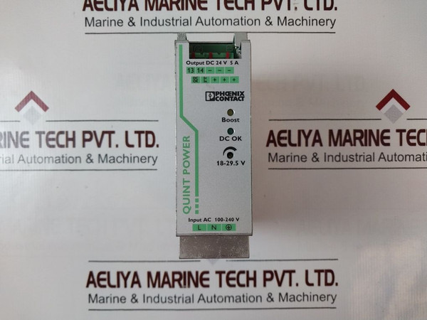 Phoenix Contact Quint-ps/1Ac/24Dc/5 Power Supply Unit Rev 05