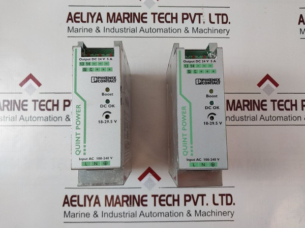Phoenix Contact Quint-ps/1Ac/24Dc/5 Power Supply Unit Rev 05