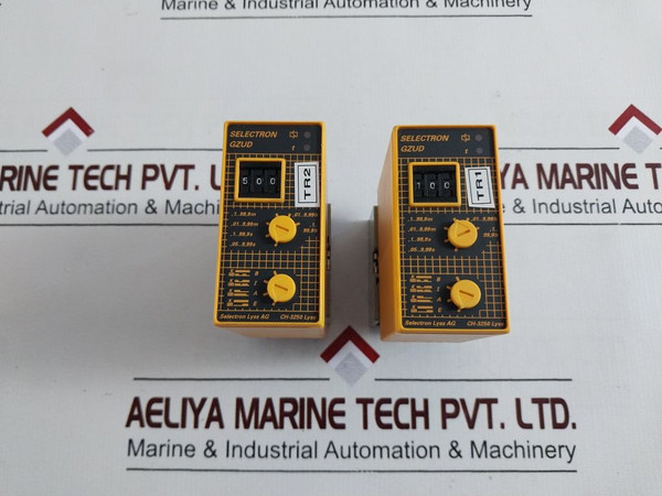 Selectron Gzud 30 Time Delay Relay With Base Sr3P-05C