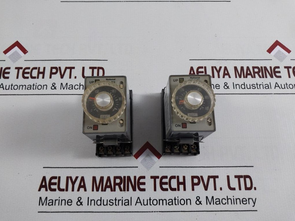 Matsushita At4311-r4 Pmh Timer With Base 100-120V Ac 0-10 Sec