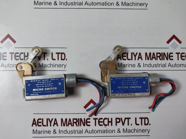 Micro Switch Bzln-2-lh Snap Switch 15A-125, 250 Or 480 Vac