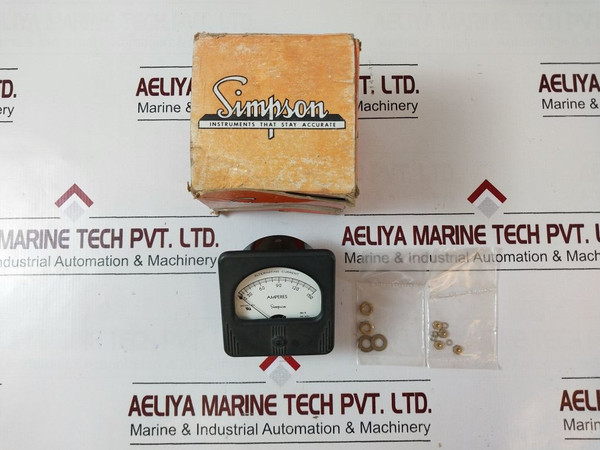 Simpson Electric Model 57 Panel Meter 012400-150 Amperes