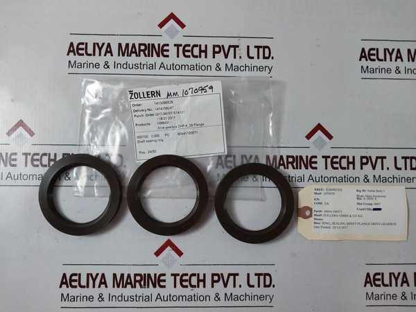 Zollern 62•85•10 A Shaft Sealing Ring