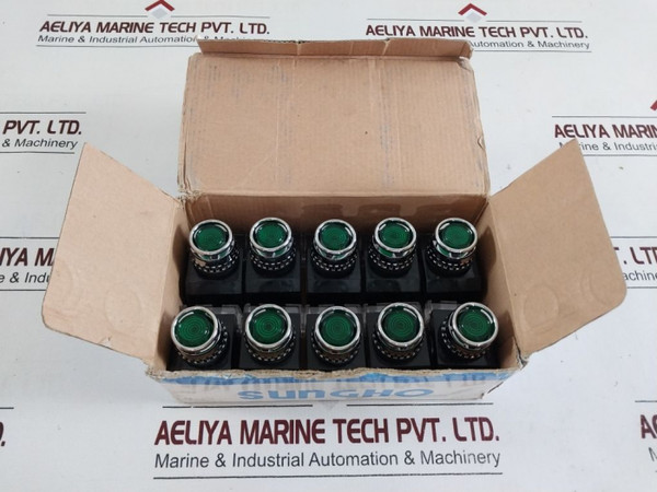 Lot Of 10X Sungho Shpr-25L-2L Pushbutton Lamp Pr-25L-2L (Led Lamp)