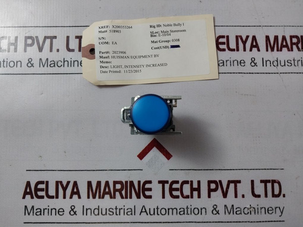 Telemecanique/Huisman Zbv-b6 Indicator Light