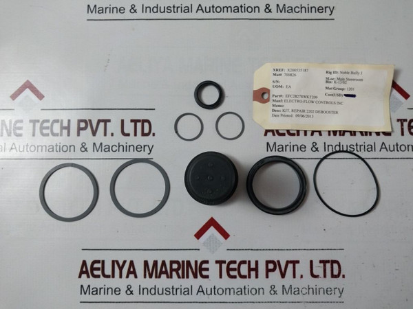 Electro-flow Controls 2202 Debooster Repair Kit Efc28278Wkt209