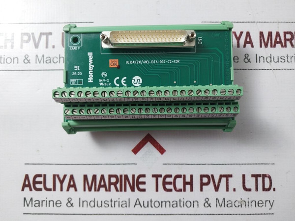 Honeywell Ul16Ai(2W/4W)-iota-d37-72-xor Input Interface Relay Mtp16Ai-mtp-d37-72R