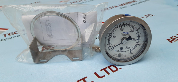 Ashcroft 7806851 Pressure Gauge 0 To 2000 Psi