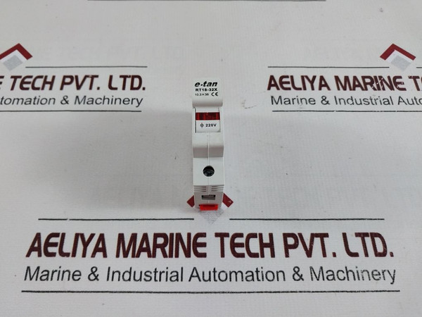 Lot Of 10X E-tan Rt18-32X Fuse Holder Base 32A 10.3X38