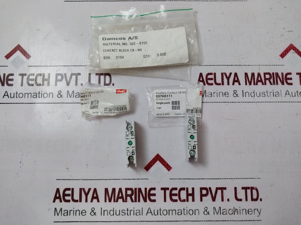 Danfoss Cb-no Auxiliary Contact Block 037H0111