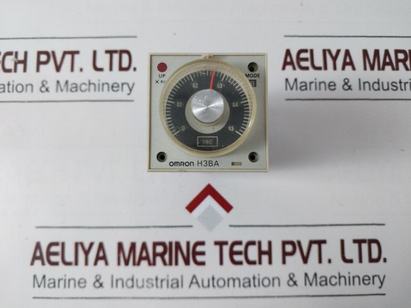 Omron H3Ba Hour On Delay Timer 0-0.5 Sec 24Vdc