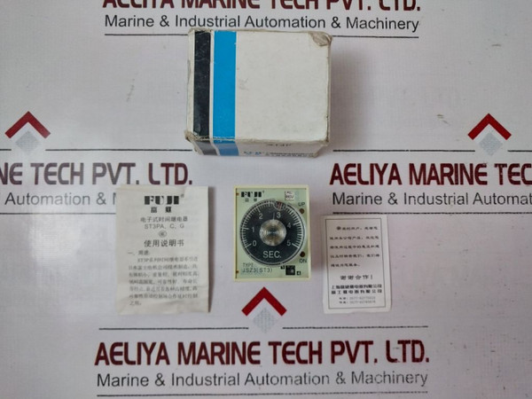 Fuji Jsz3 (St3) Electronic Time Relay 0-5 Sec.
