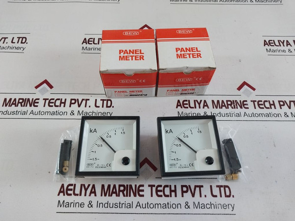 Bew Be-72 Panel Meter -1.5-0-1.5 Ka
