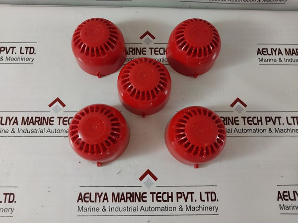 Lot Of 5X Apollo 55000-001 Apo Intelligent Open-area Sounder Red