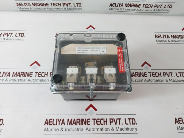 Areva Vax31Zg8075Bch Trip Circuit Supervision Relay 220-250V